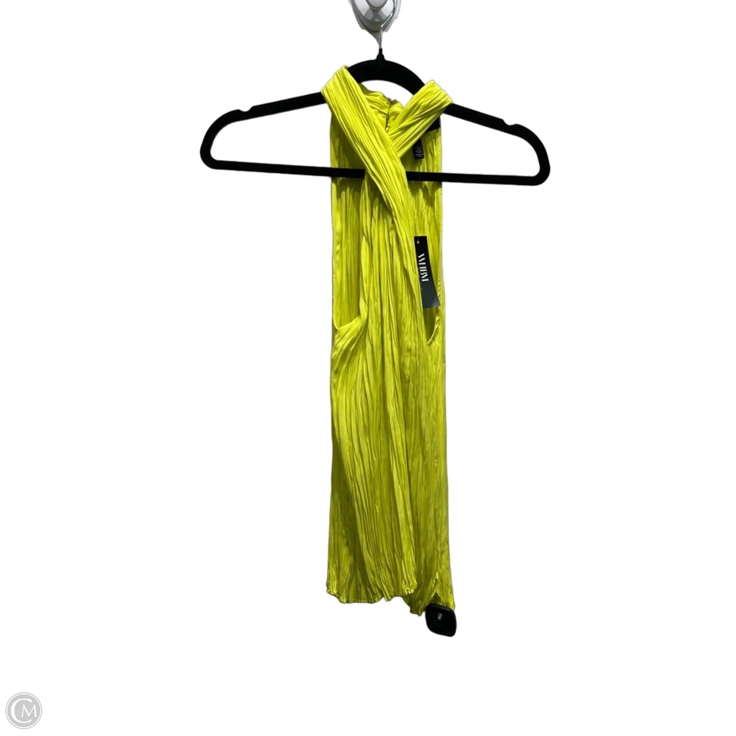 Top Sleeveless By White House Black Market In Yellow, Size: 0