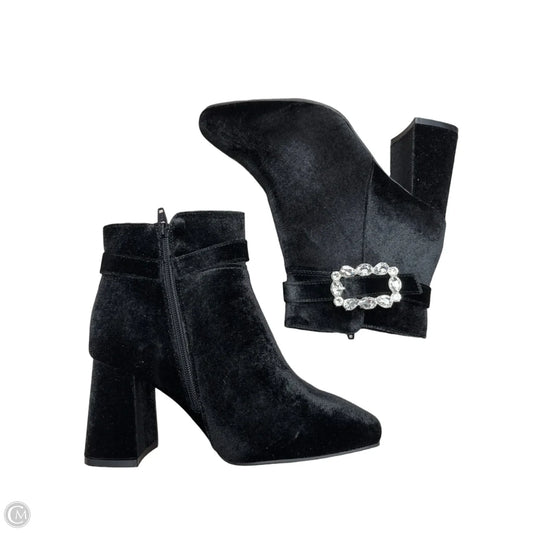 Boots Ankle Heels By COMFORT In Black, Size: 8