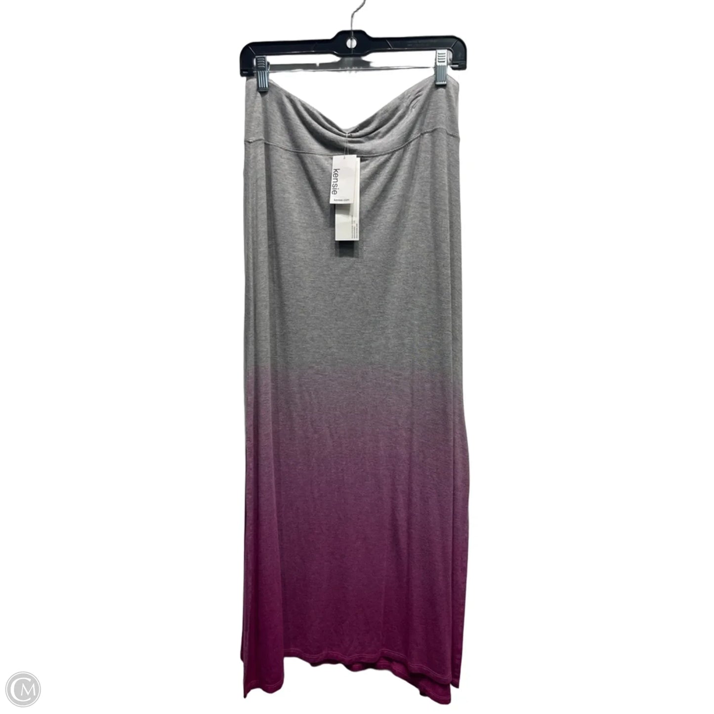 Skirt Maxi By Kensie In Green & Pink, Size: L