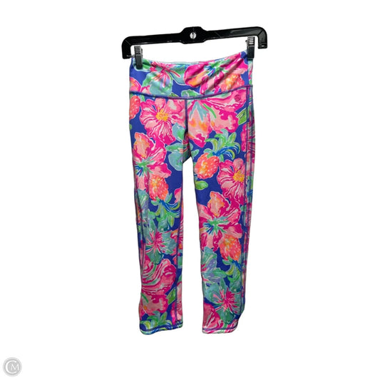 Pants Designer By Lilly Pulitzer In Pink & Purple, Size: Xs