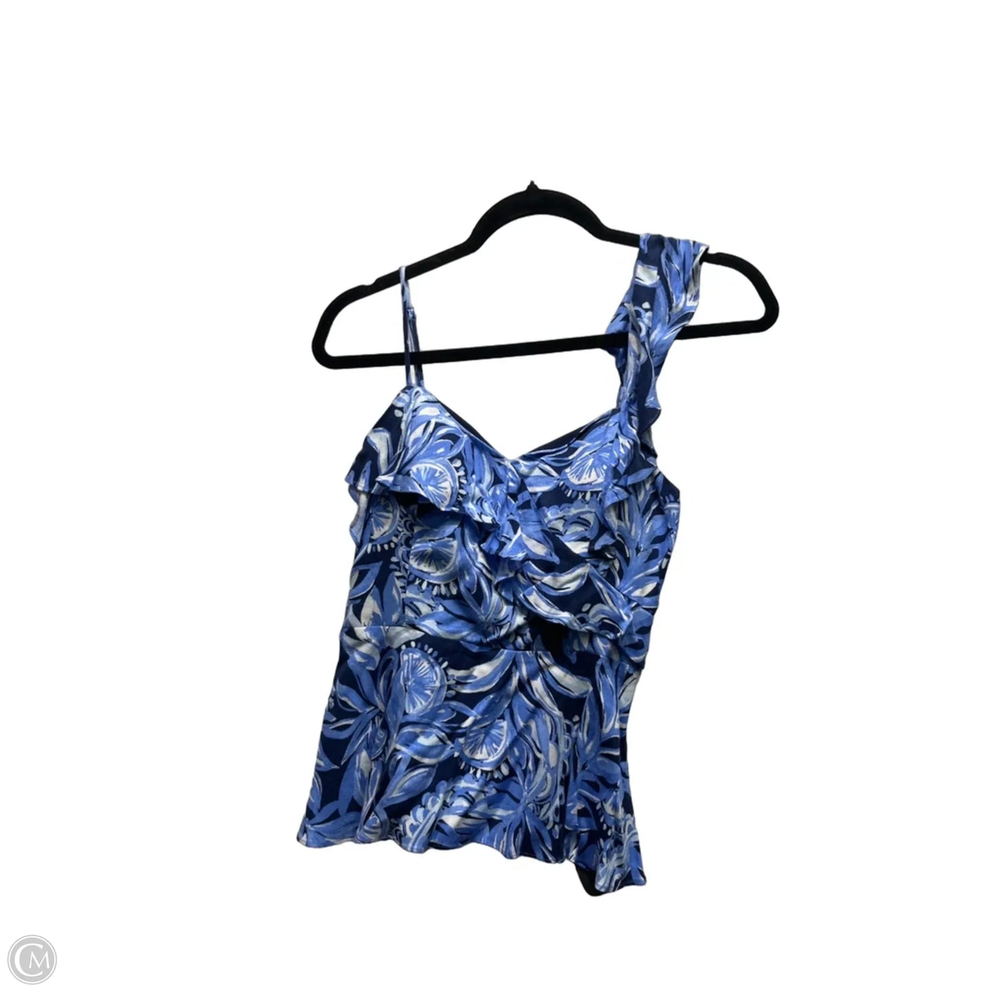 Top Sleeveless Designer By Lilly Pulitzer In Blue, Size: 2