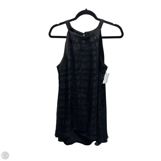 Top Sleeveless By White House Black Market In Black & Gold, Size: 12