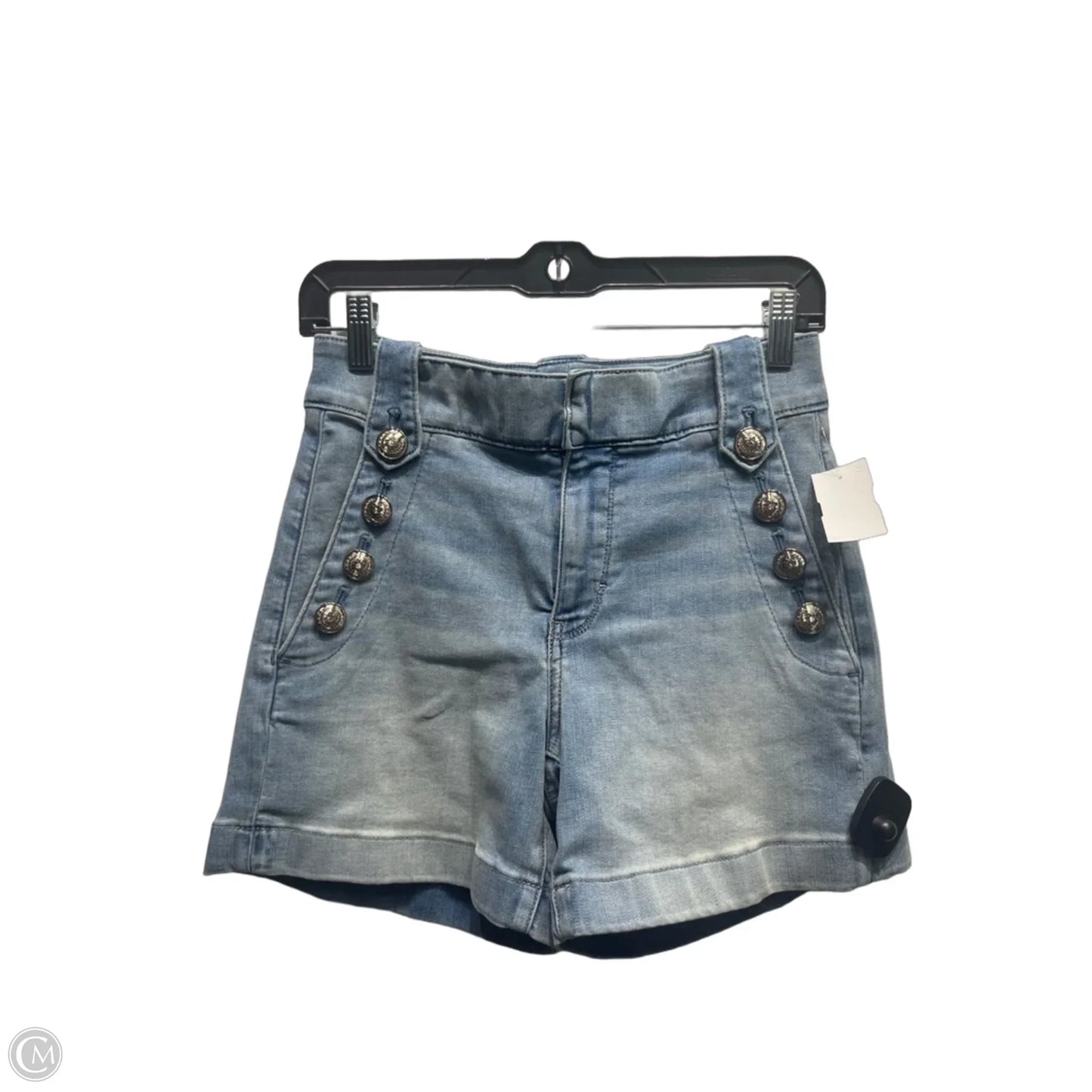 Shorts By White House Black Market In Blue Denim, Size: 0