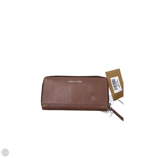 Wallet Leather By Clothes Mentor, Size: Medium