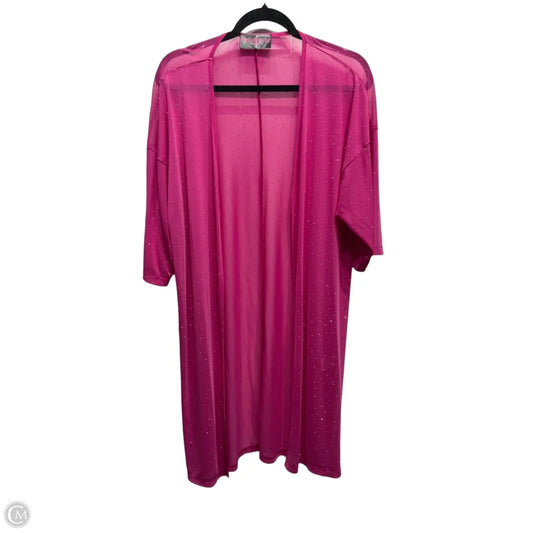 Cardigan By  REBEL RAVEN In Pink, Size: S
