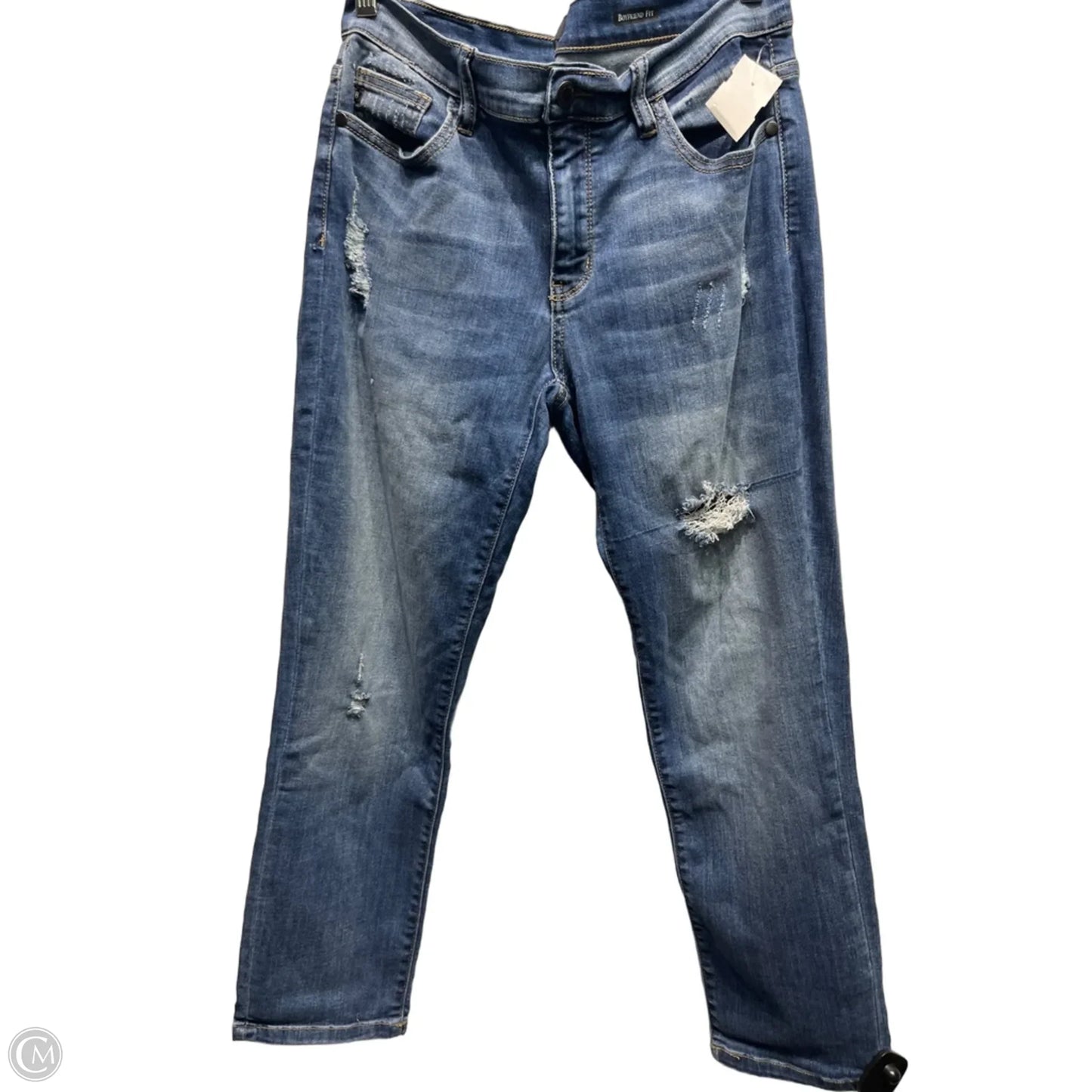 Jeans Boyfriend By Judy Blue In Blue Denim, Size: 8