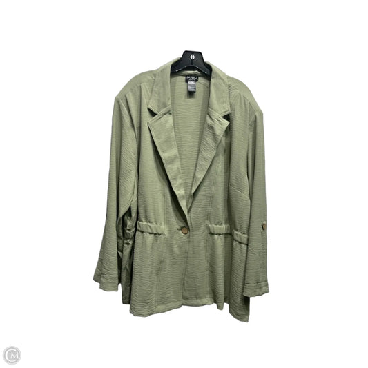 Jacket Other By Soho Apparel In Green, Size: 3x