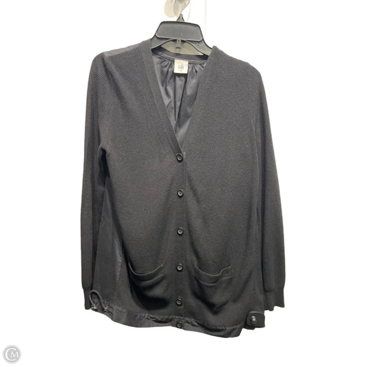 Sweater Cardigan By Cabi In Black, Size: M