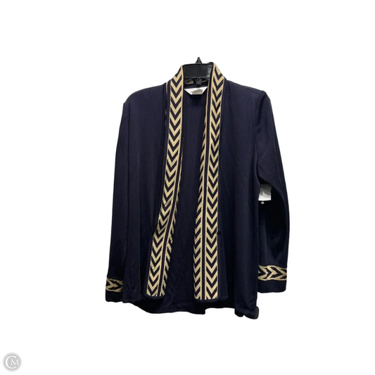 Cardigan By Misook In Navy, Size: L