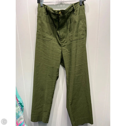 Pants Wide Leg By Maeve In Green, Size: 14