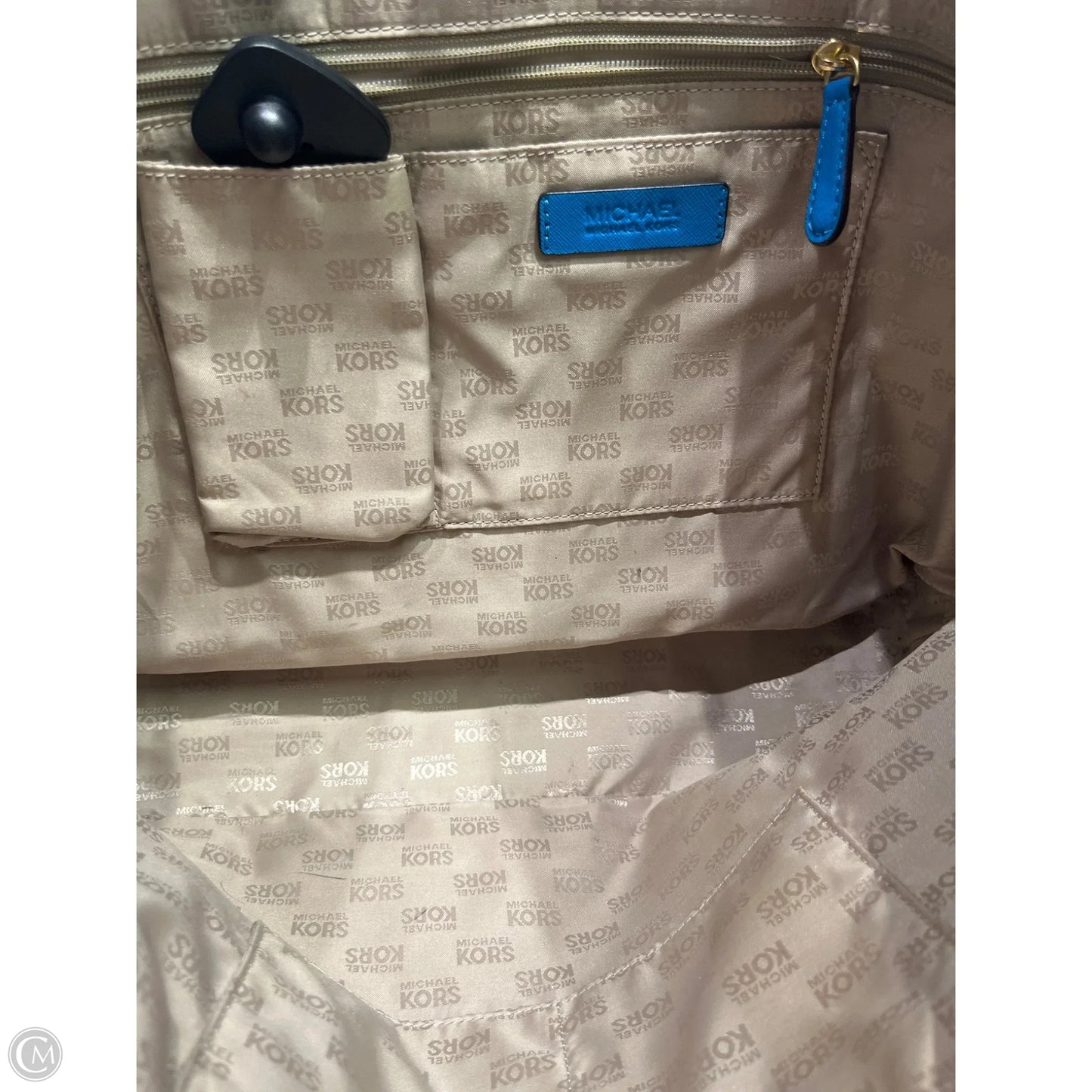 Handbag Designer By Michael Kors, Size: Large