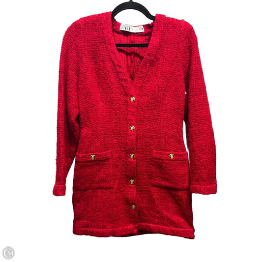Blazer By Zara In Red, Size: S