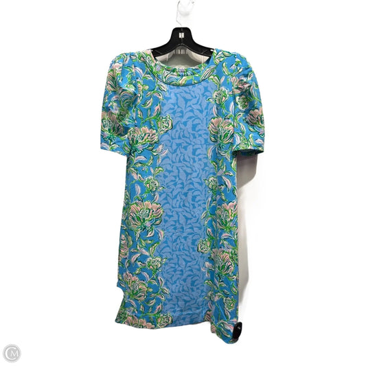 Dress Designer By Lilly Pulitzer In Blue & Green, Size: Xs