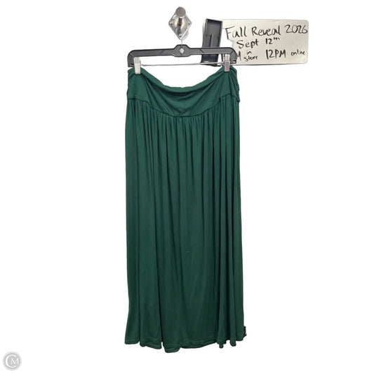 Skirt Maxi By Halara In Green, Size: Xl
