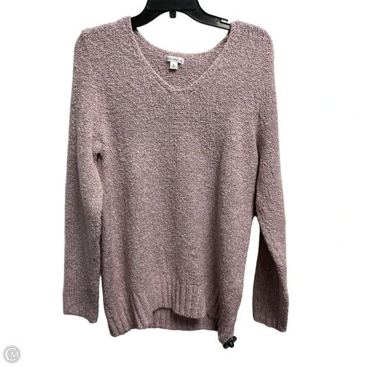 Sweater By Croft And Barrow In Purple, Size: Xl