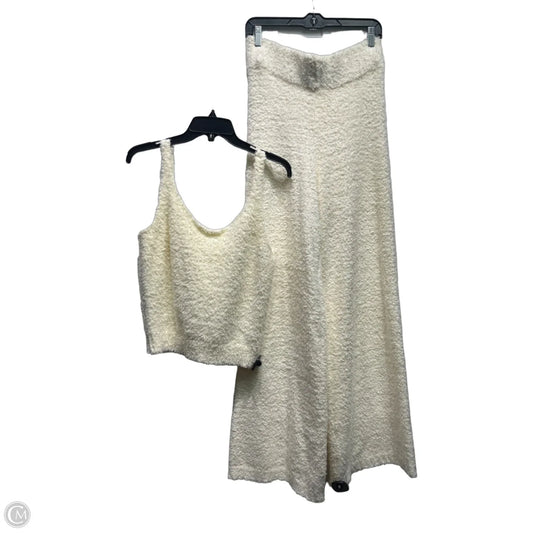 Pants Set 2pc By Skims In Cream, Size: 2x