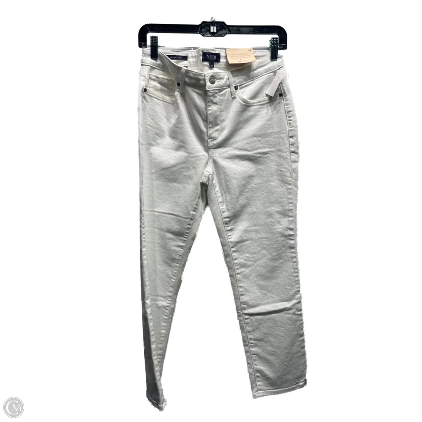Jeans Cropped By Not Your Daughters Jeans In White, Size: 6