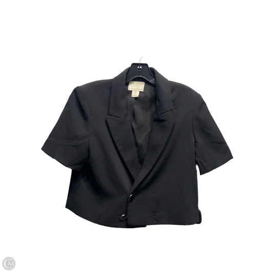 Blazer By Cynthia Rowley In Black, Size: M