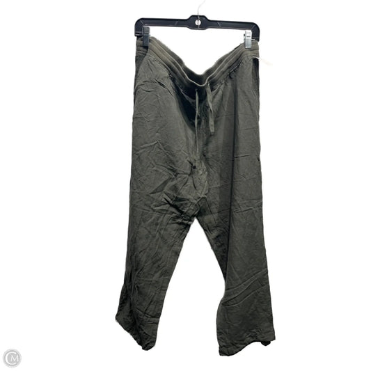 Pants Linen By J. Jill In Green, Size: L
