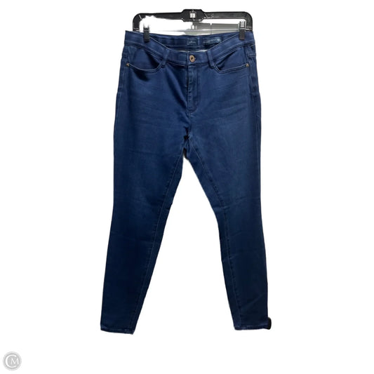 Jeans Straight By J. Jill In Blue Denim, Size: 10