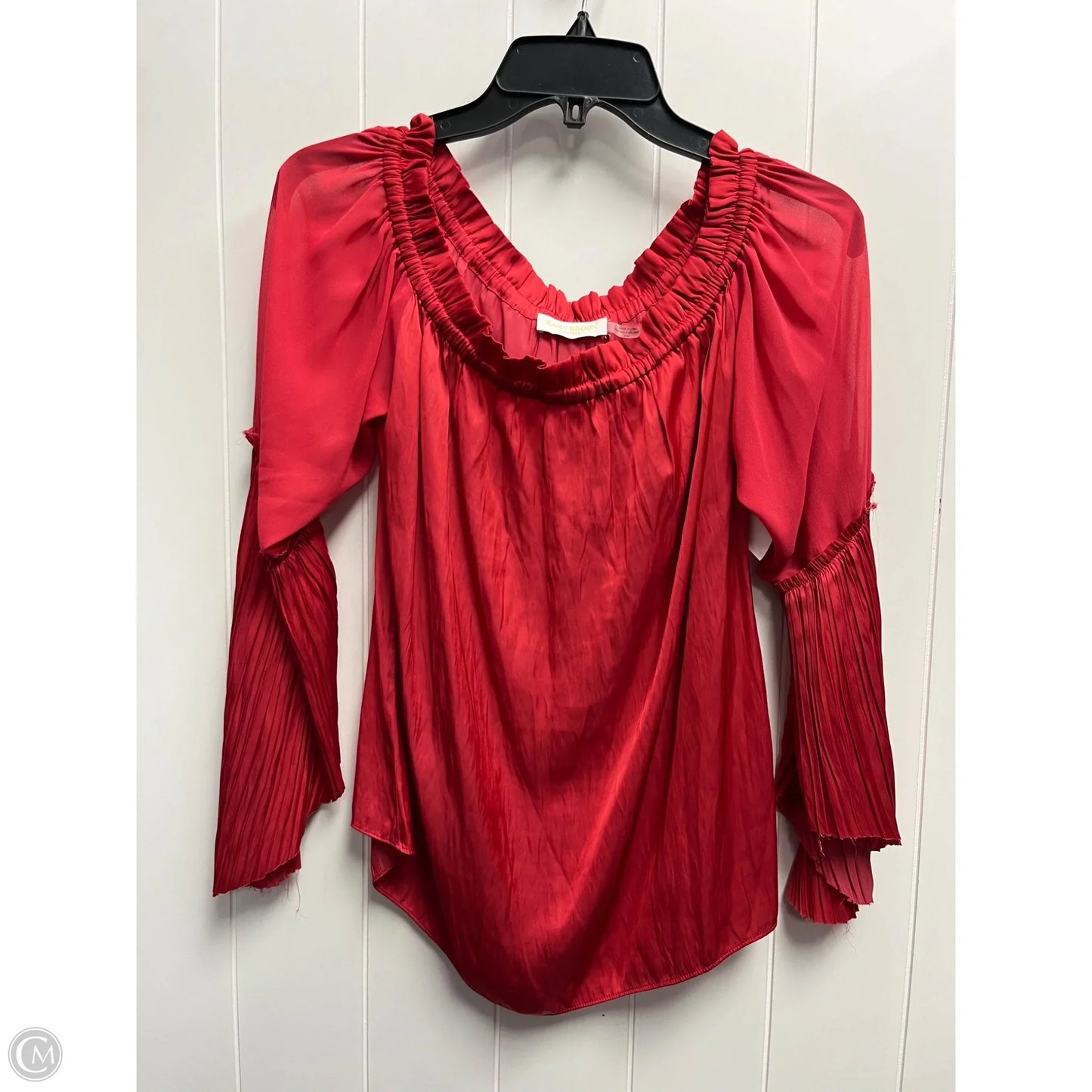 Top Long Sleeve By Ramy Brook In Red, Size: M