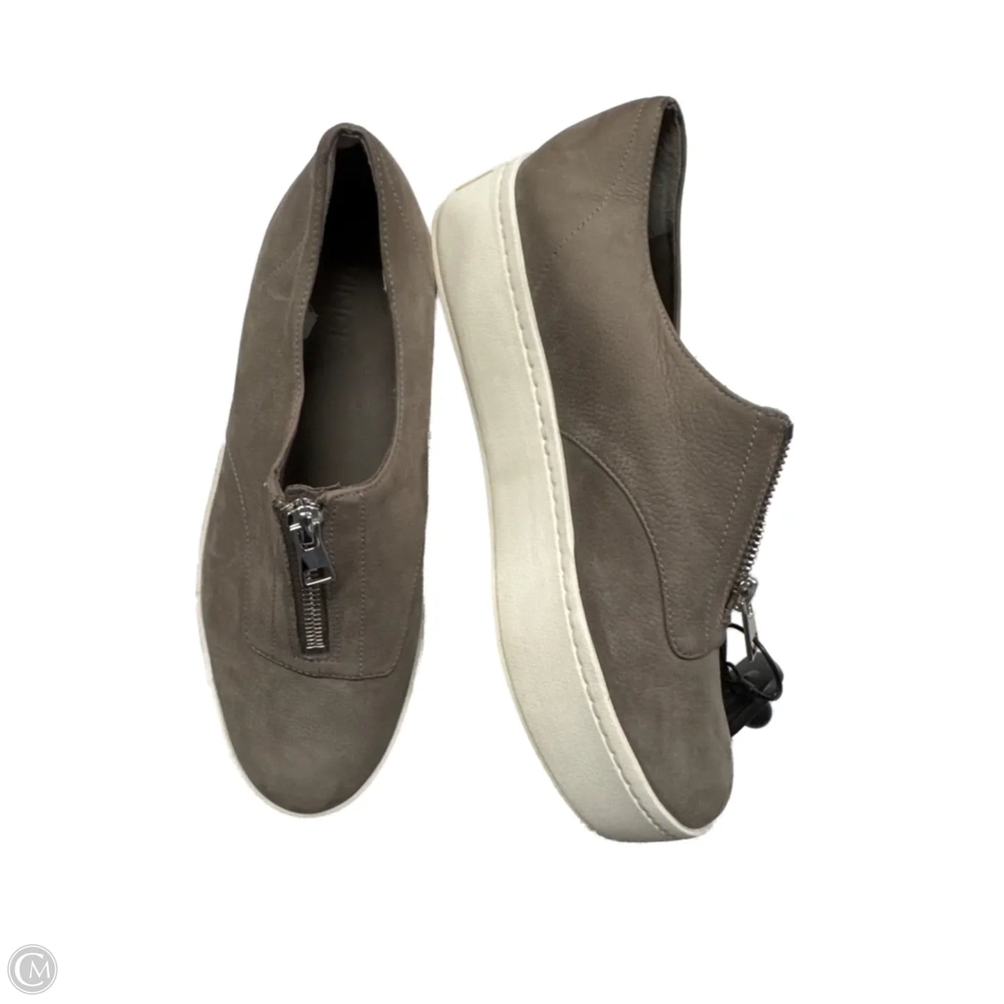 Shoes Flats By Vince In Brown, Size: 7