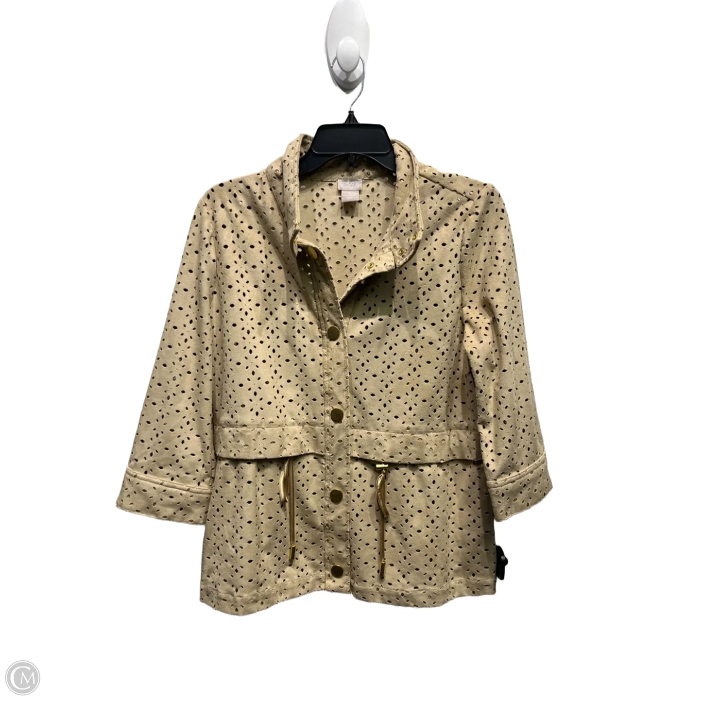 Jacket Other By Chicos In Tan, Size: S