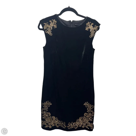 Dress Party Short By White House Black Market In Black & Gold, Size: S