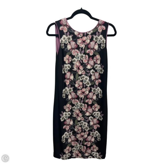 Dress Casual Short By White House Black Market In Black & Purple, Size: S