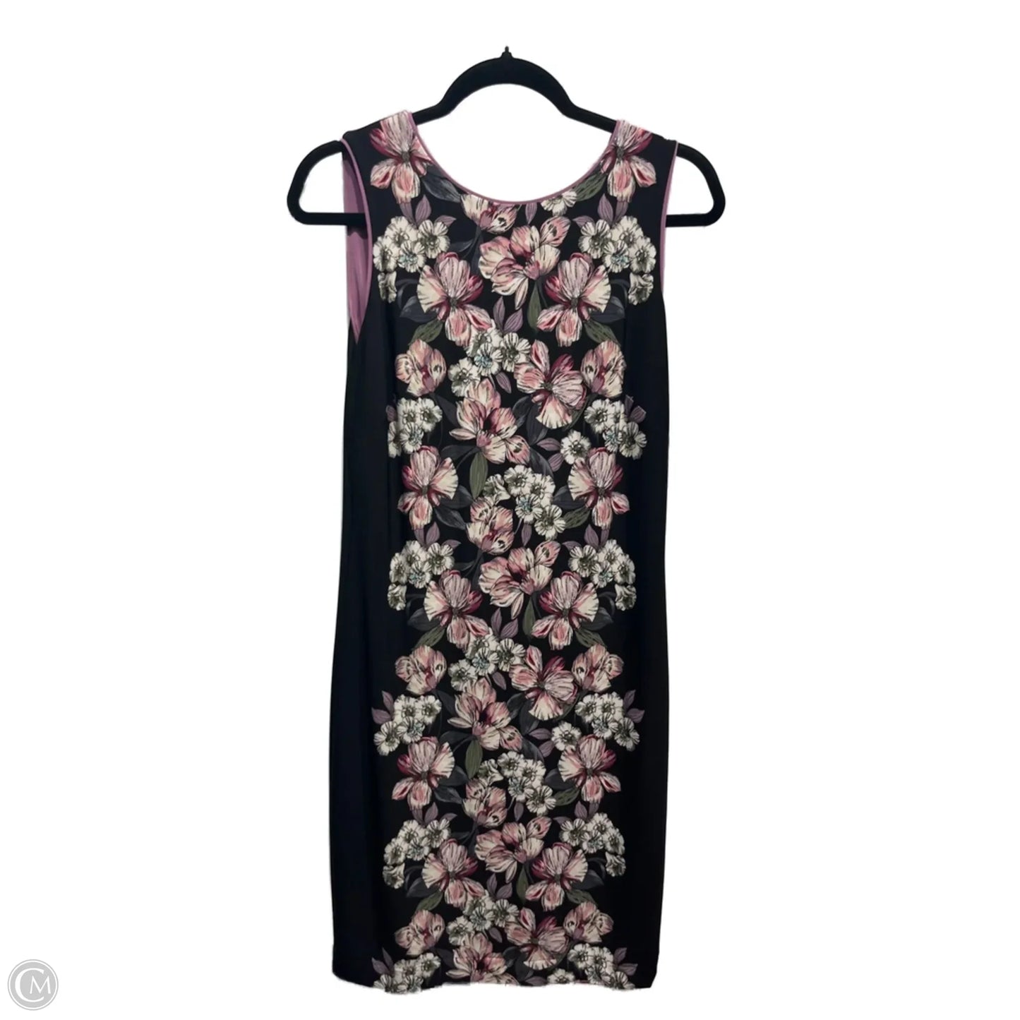 Dress Casual Short By White House Black Market In Black & Purple, Size: S
