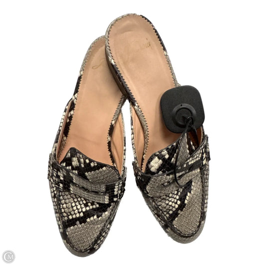Shoes Flats By J. Crew In Snakeskin Print, Size: 7