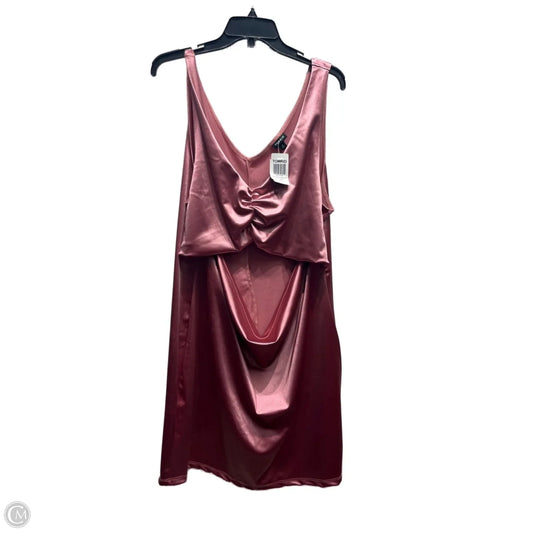 Dress Party Short By Torrid In Pink, Size: 3x