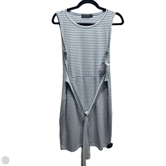 Dress Casual Short By MEROKEETY In Blue & White, Size: S