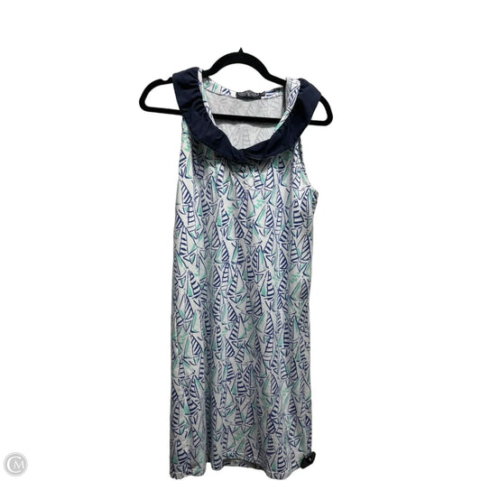 Dress Casual Short By Clothes Mentor In Blue & Green, Size: S