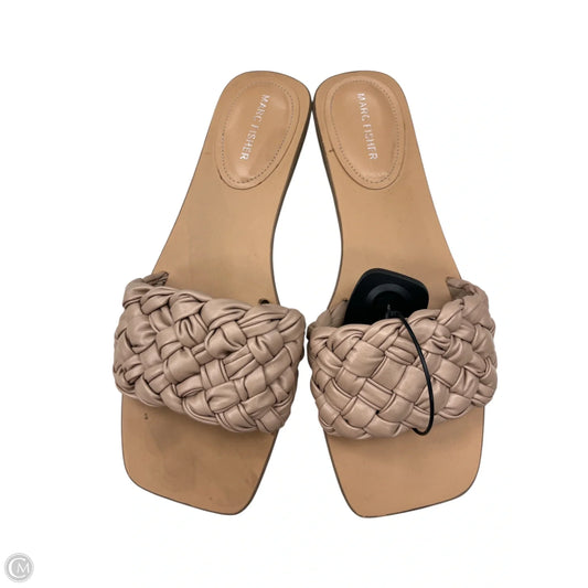Sandals Flats By Marc Fisher In Tan, Size: 11