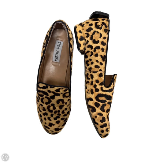 Shoes Flats By Steve Madden In Animal Print, Size: 7