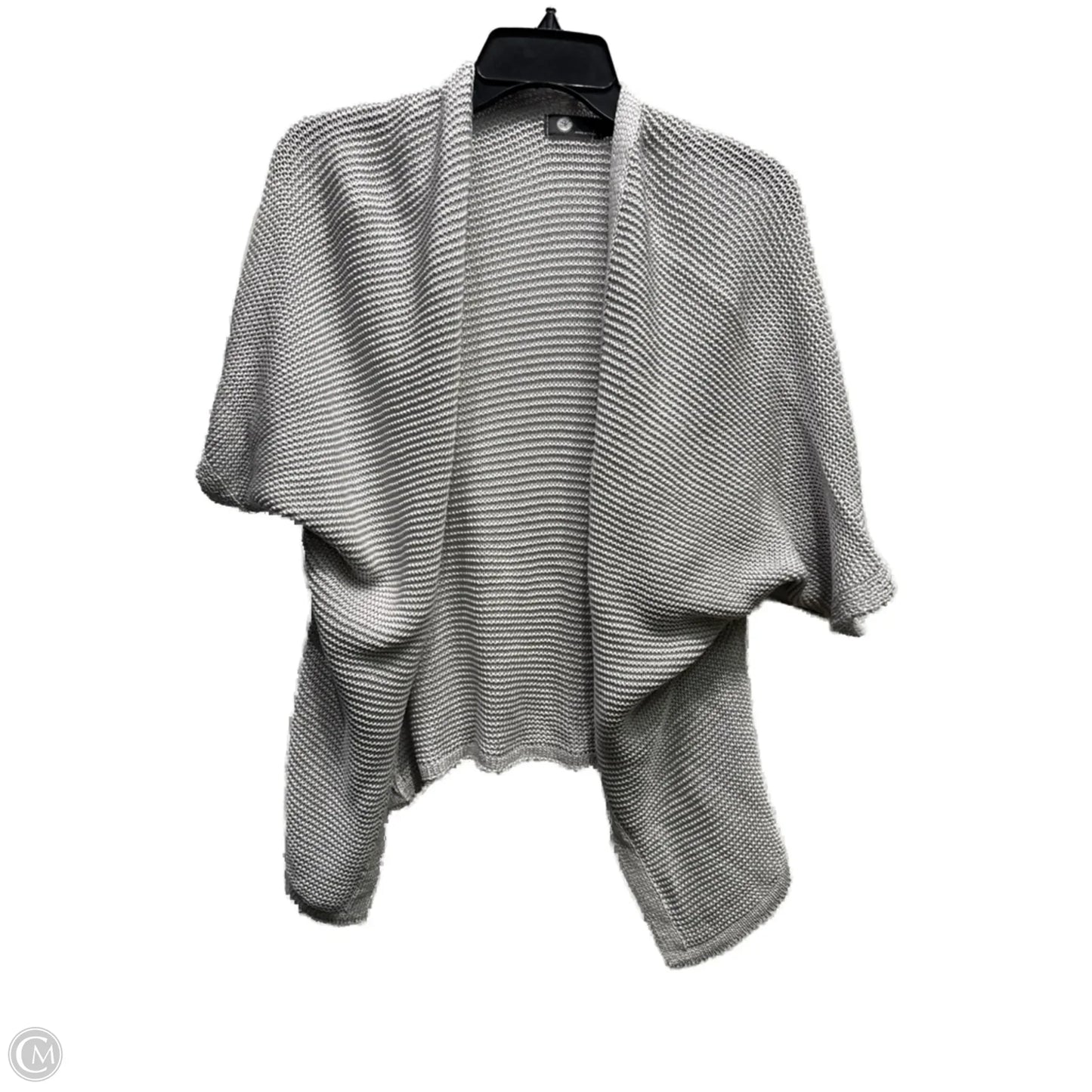 Sweater Cardigan By Clothes Mentor In Grey, Size: M