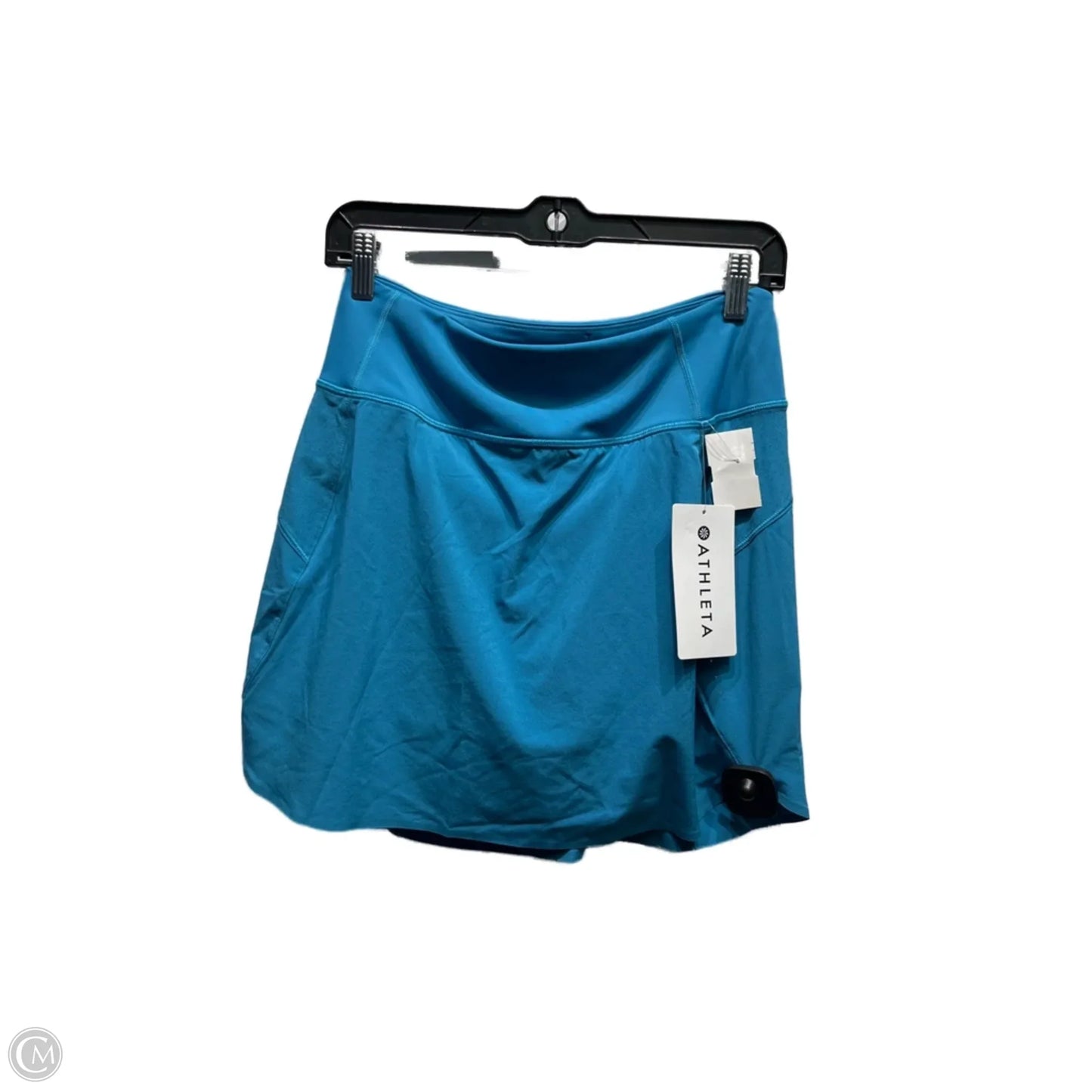 Athletic Skort By Athleta In Teal, Size: S