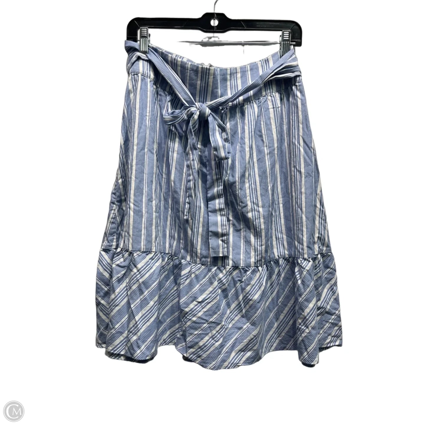 Skirt Mini & Short By J. Crew In Blue & White, Size: 2