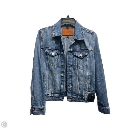 Jacket Denim By Lucky Brand In Blue Denim, Size: Xs