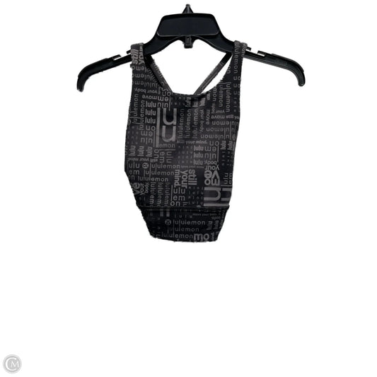 Athletic Bra By Lululemon In Black, Size: S