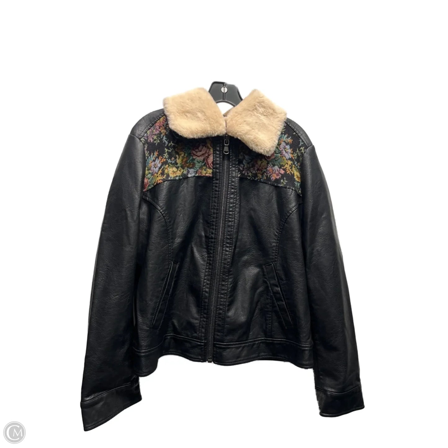 Jacket Other By Chicos In Black, Size: L