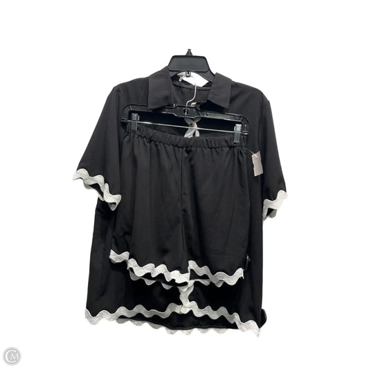 Shorts Set By Clothes Mentor In Black & White, Size: M
