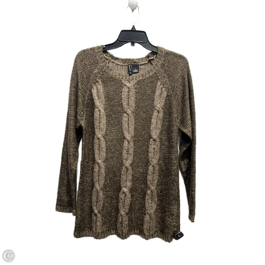 Sweater By New Directions In Brown, Size: Xl