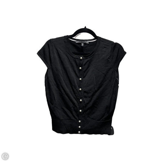 Sweater Short Sleeve By White House Black Market In Black, Size: S