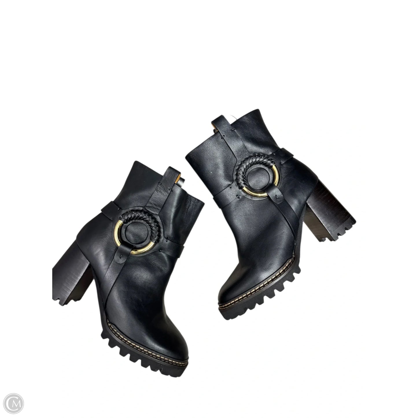 Boots Designer By See By Chloe In Black, Size: 7