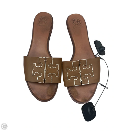 Sandals Designer By Tory Burch In Brown, Size: 10.5