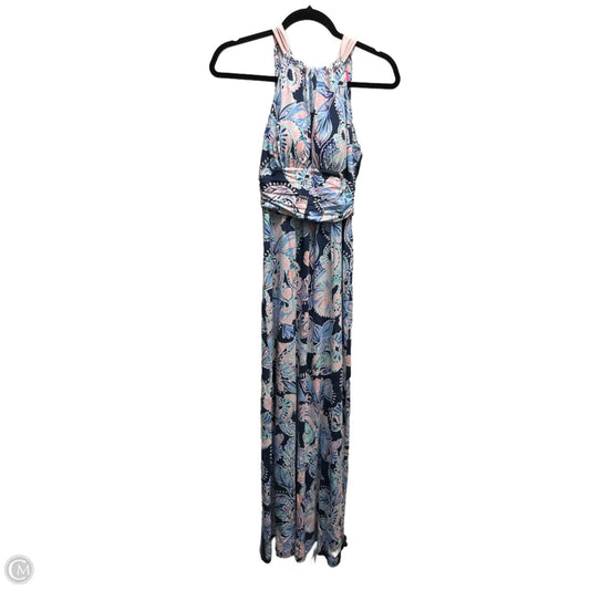 Dress Designer By Lilly Pulitzer In Blue & Pink, Size: Xxs