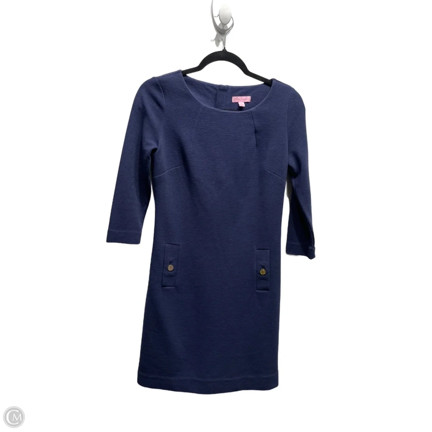 Dress Designer By Lilly Pulitzer In Navy, Size: Xs