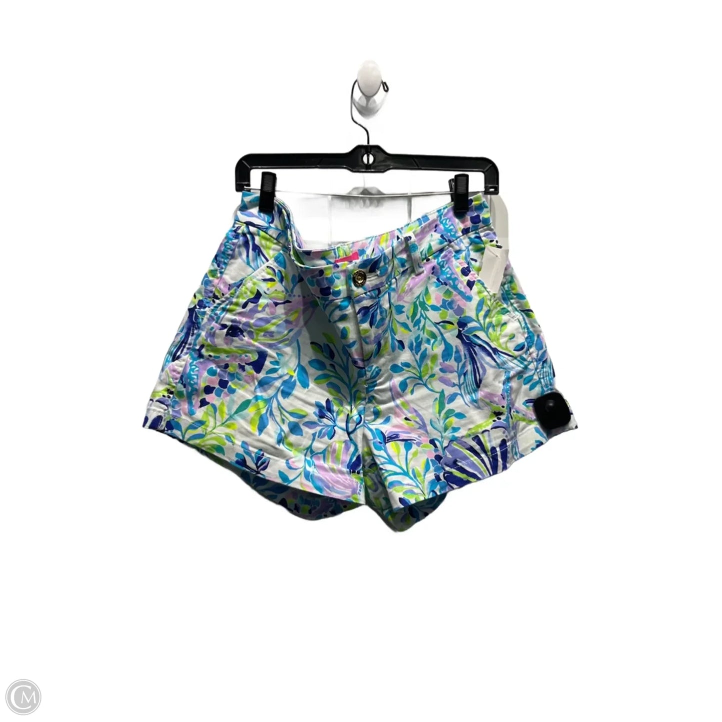 Shorts Designer By Lilly Pulitzer In Blue & Purple, Size: 12